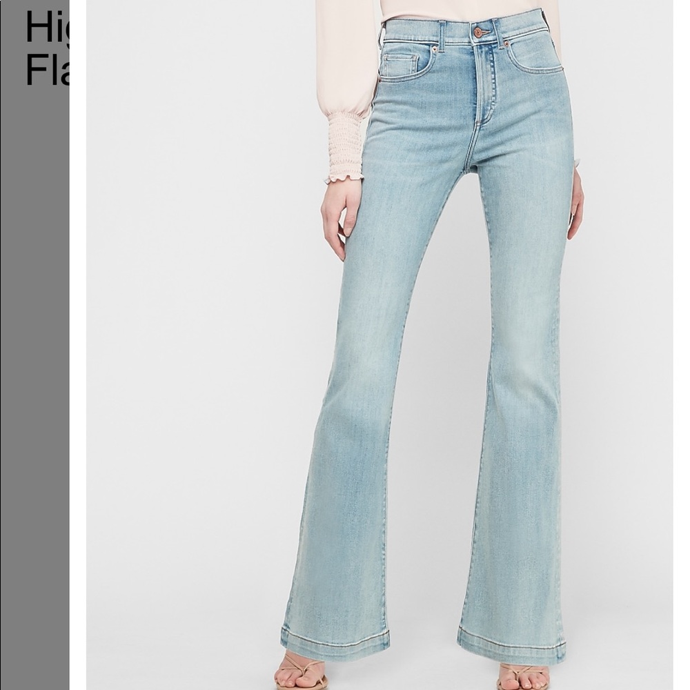 Express Light flare jeans